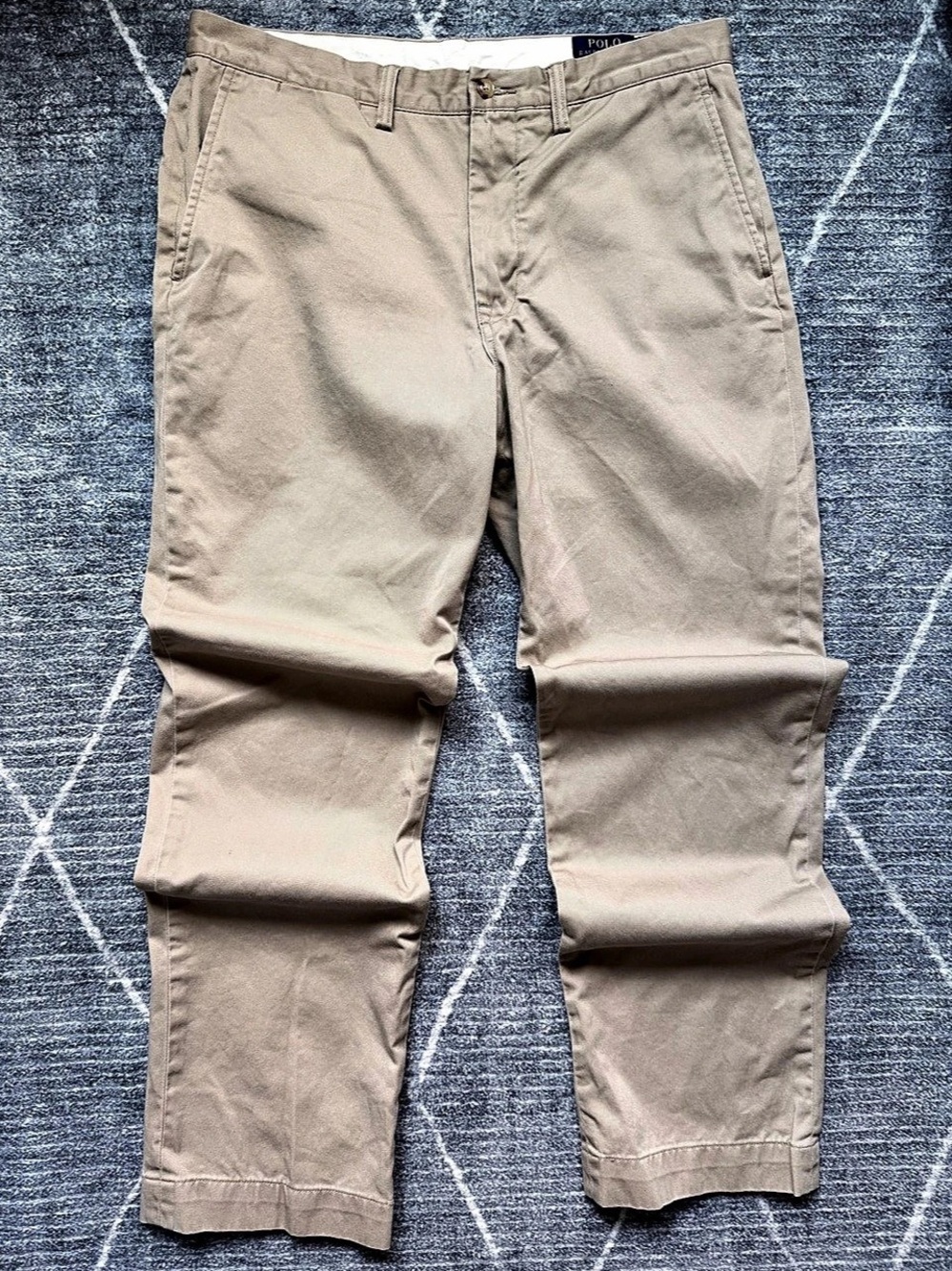 Polo Ralph Lauren The Polo Chino Classic Fit Cotton Chinos in Beige 34/32